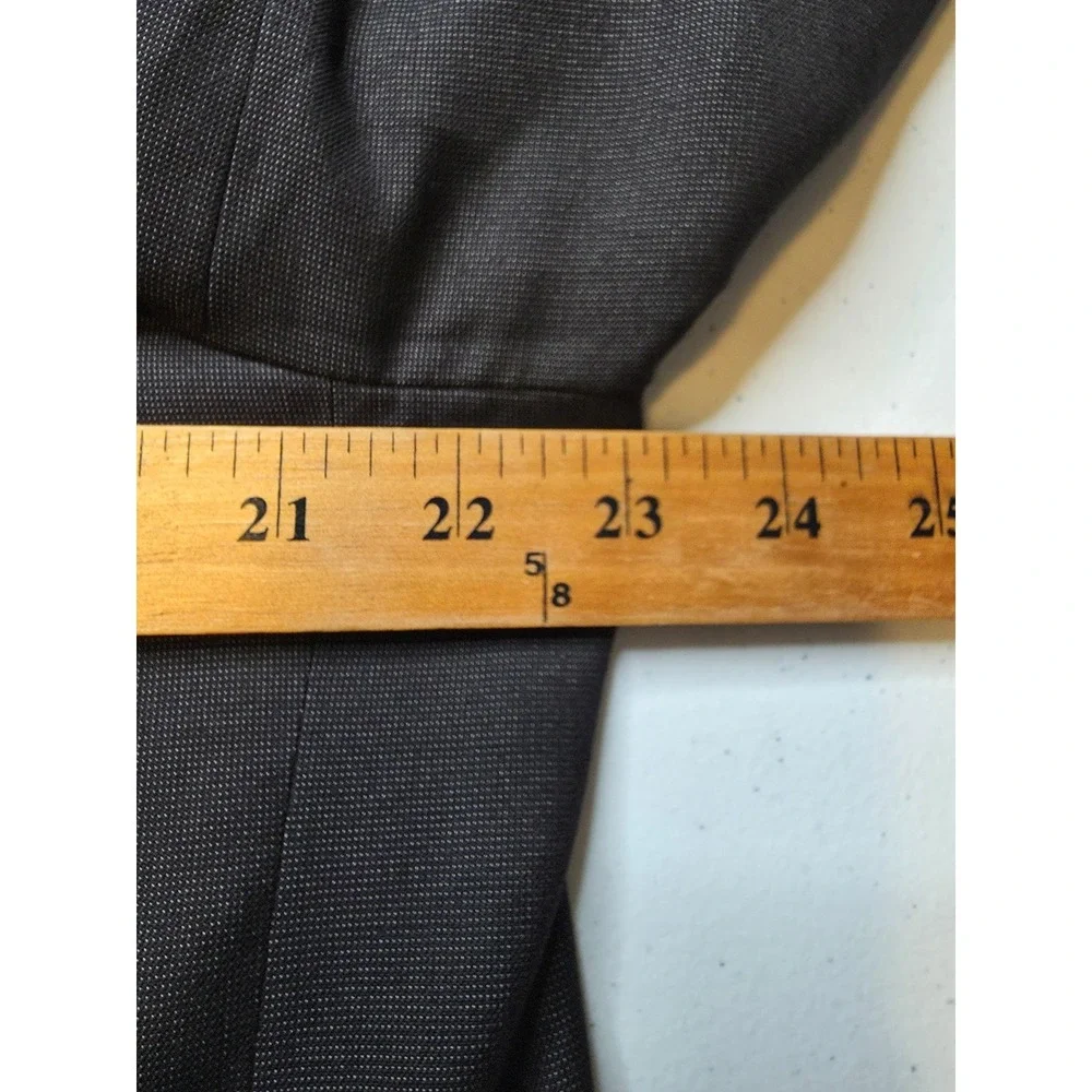 Kenneth Cole Reaction Blazer‎ Jacket Mens 48R Black Sports Coat 2 B Rayon Blend